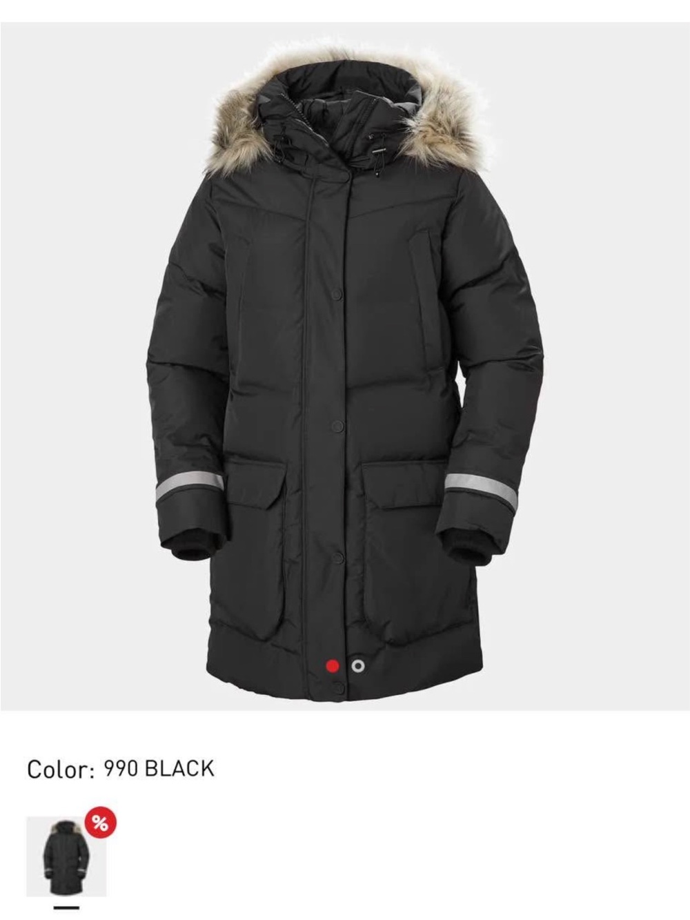 Helly Hansen Bouvet Down Parka Size XL